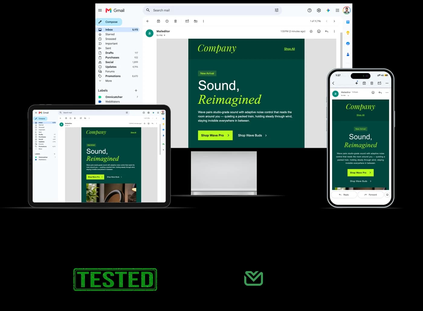 Templates That Look Clear Across All Major Inboxes