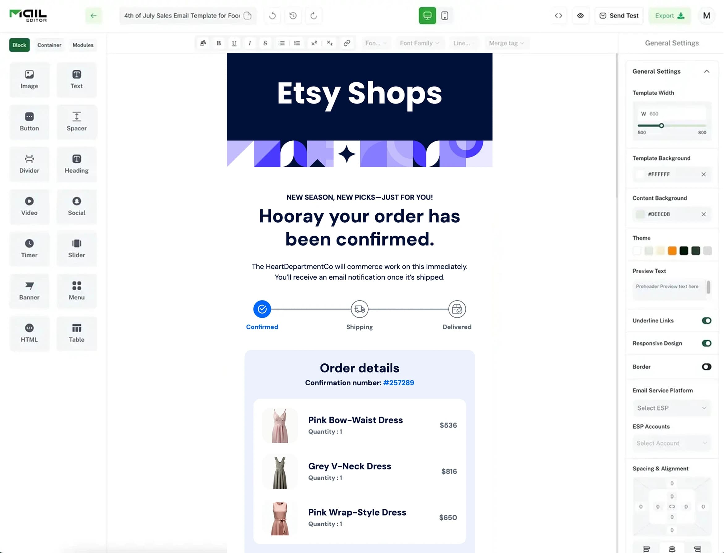 Edit Order Update Emails Faster