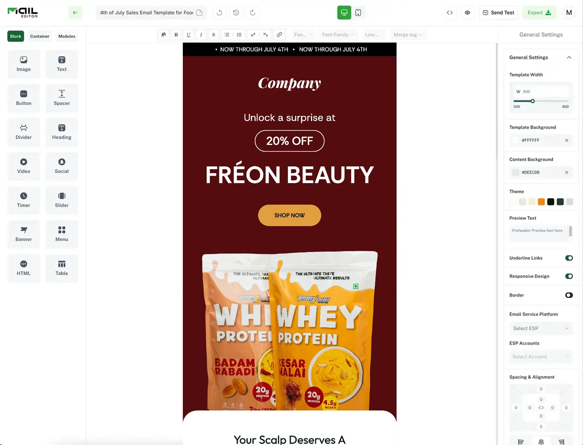 Edit Product Promotion Emails Faster