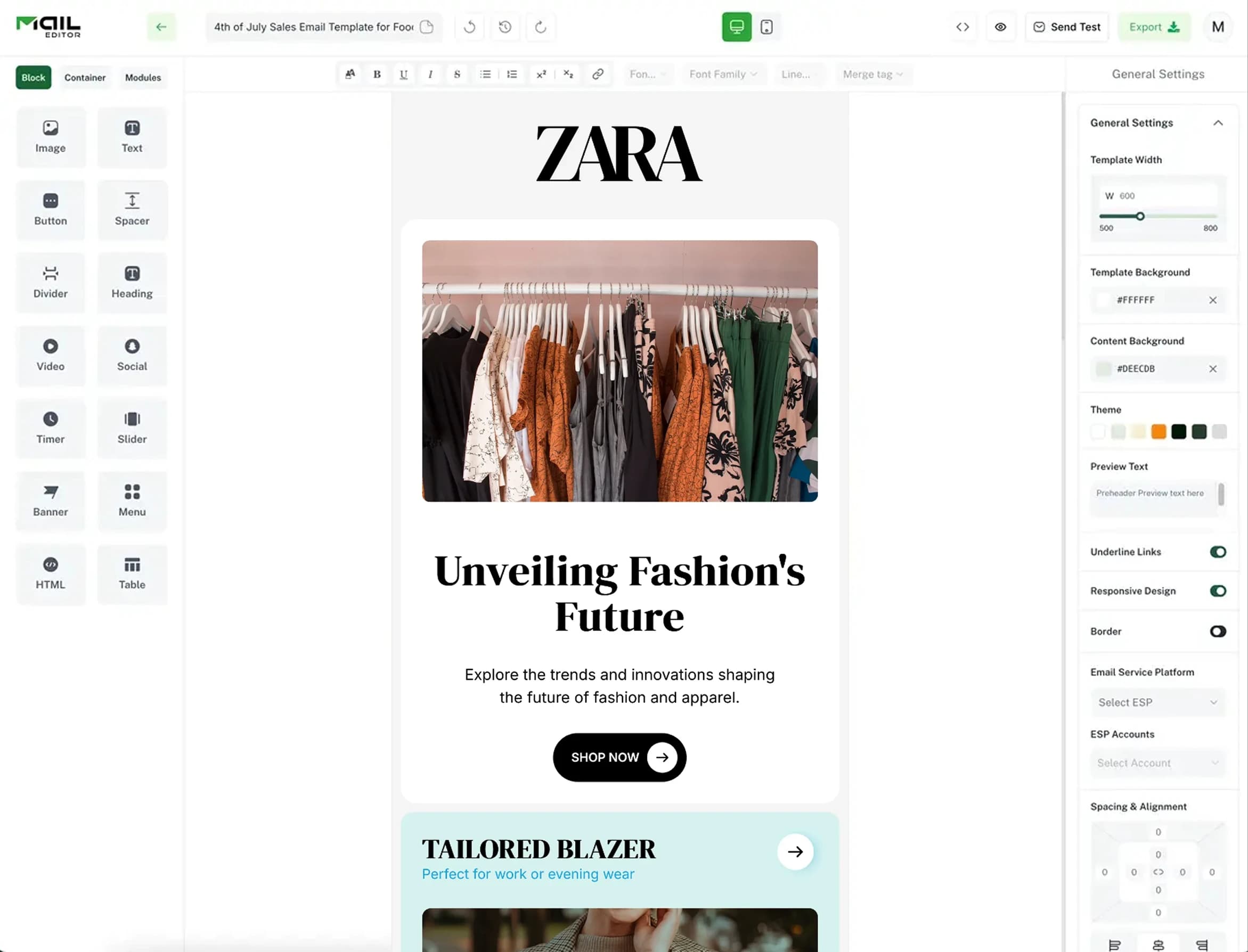 Edit Product Showcase Emails Faster