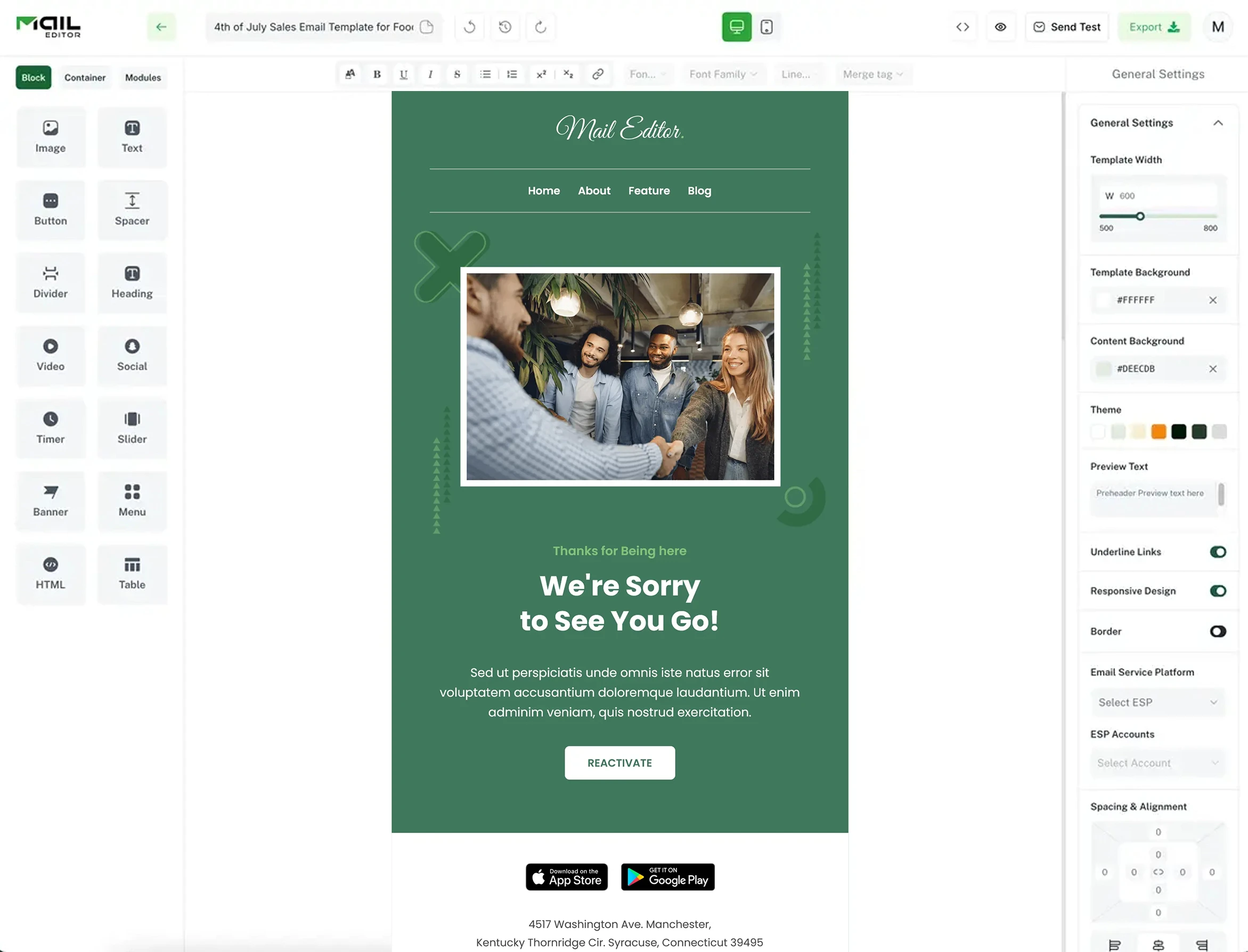 Edit Reactivation Emails Faster