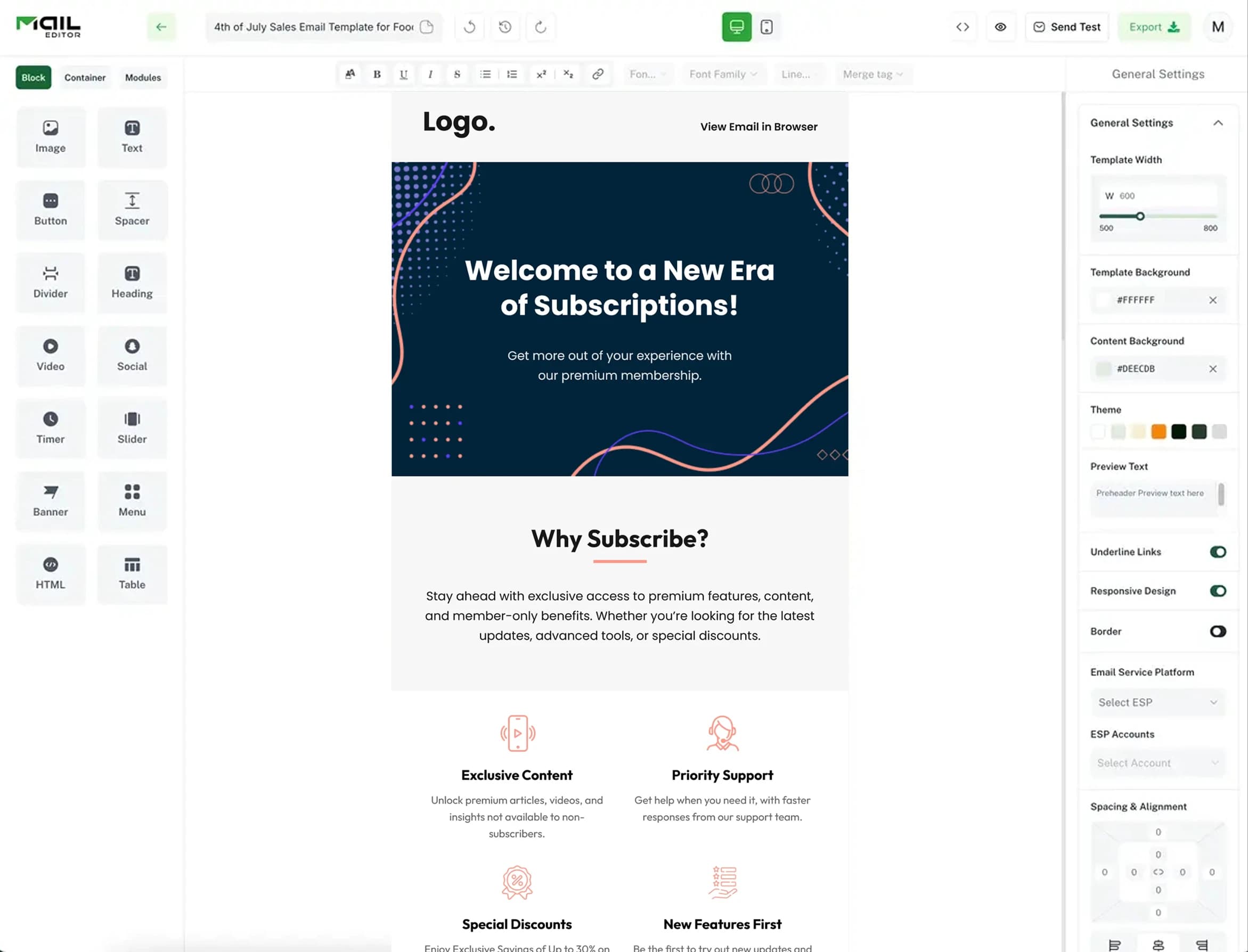 Edit Subscription Emails Faster