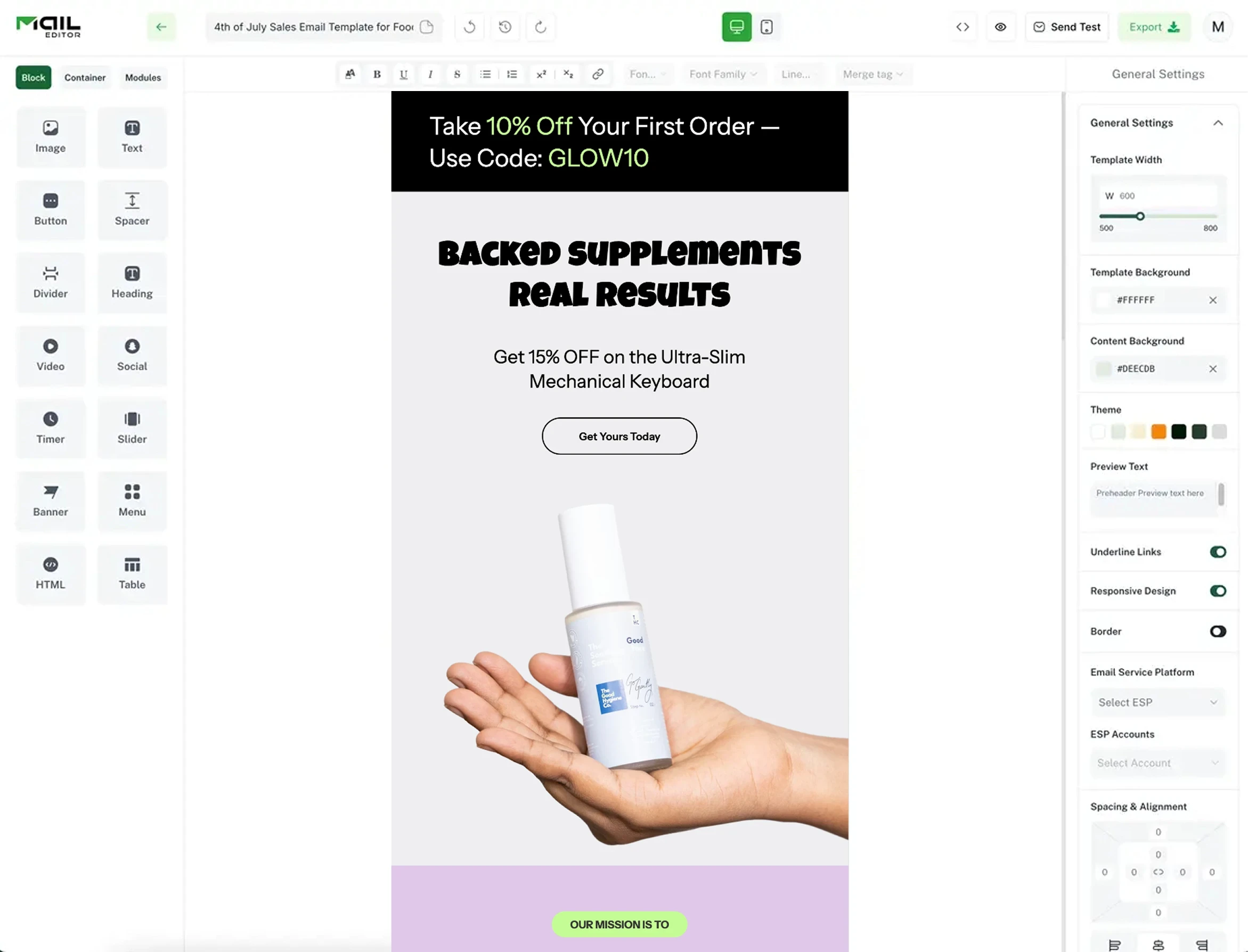 Edit Beauty Emails Faster