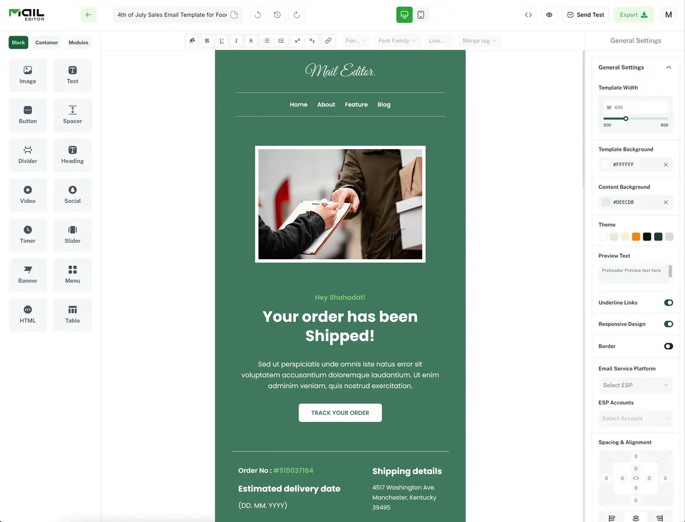 Edit Logistics Emails Faster