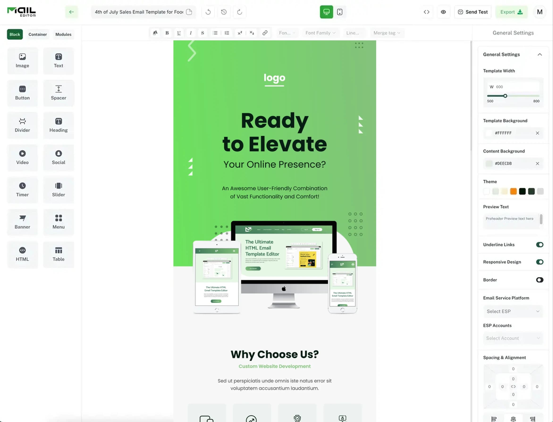 Edit Web Development Emails Faster