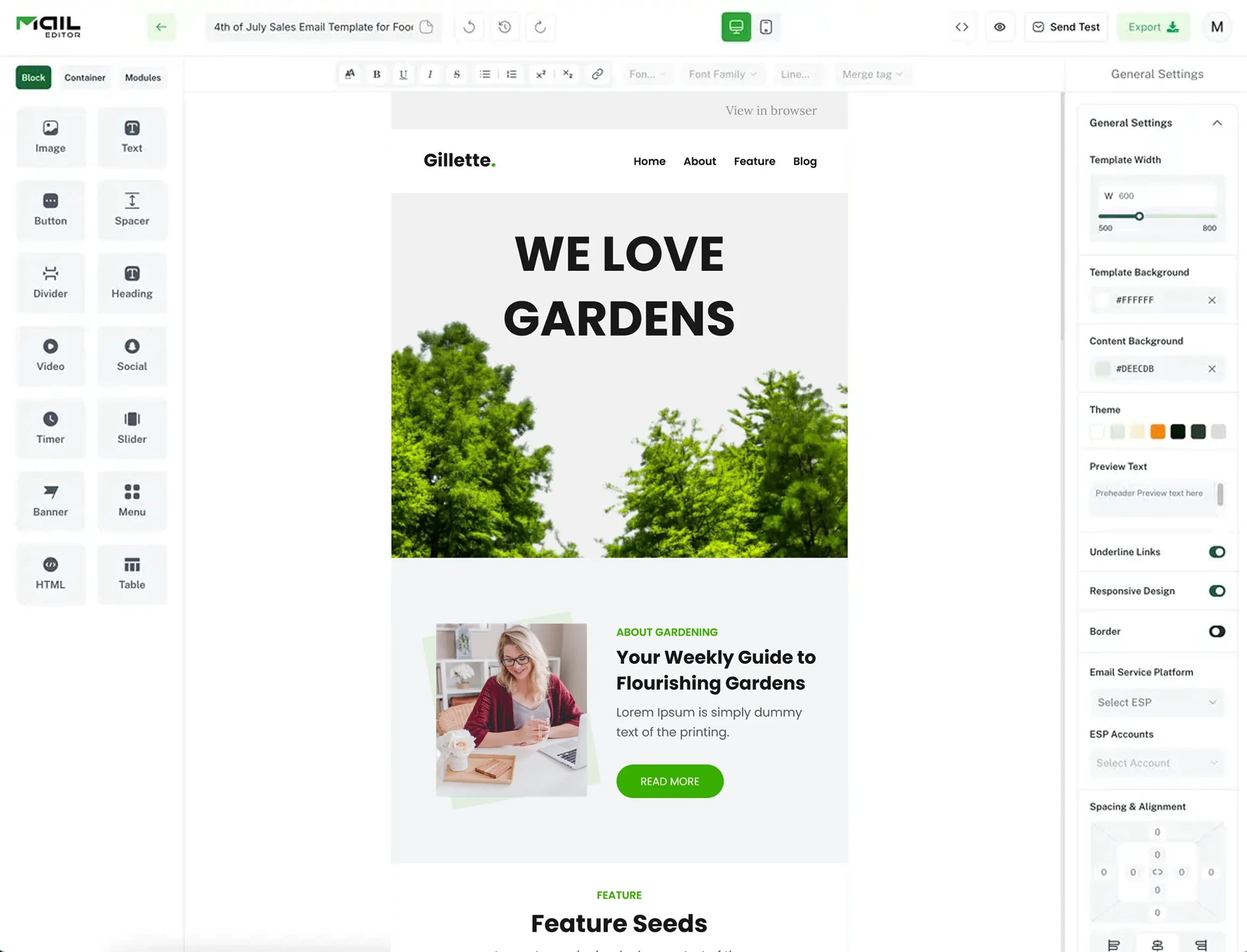 Edit Earth Day Emails Faster