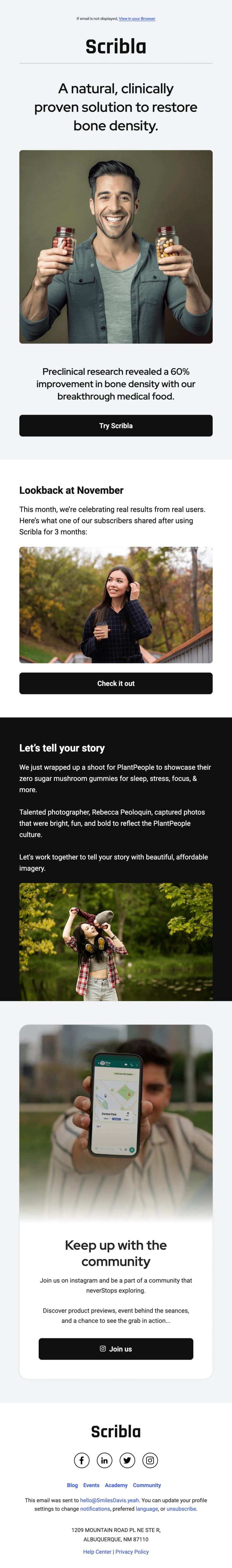 Health and Wellness Newsletter Template